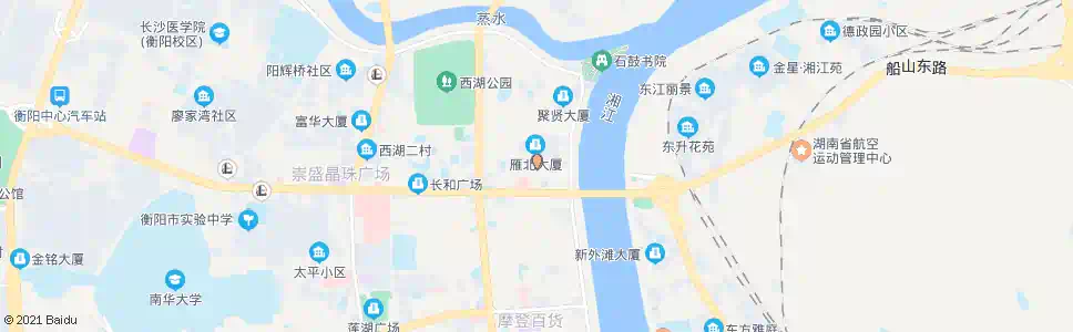 衡阳潇湘街_公交站地图_衡阳公交_妙搜公交查询2024