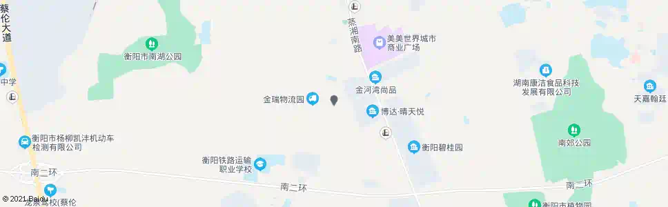 衡阳贺家桥_公交站地图_衡阳公交_妙搜公交查询2024