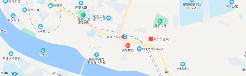 衡阳酃湖_公交站地图_衡阳公交_妙搜公交查询2024