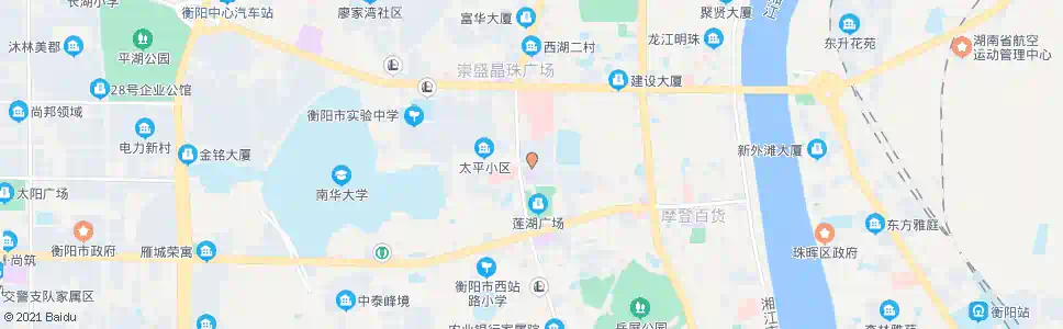 衡阳西湖一村_公交站地图_衡阳公交_妙搜公交查询2024