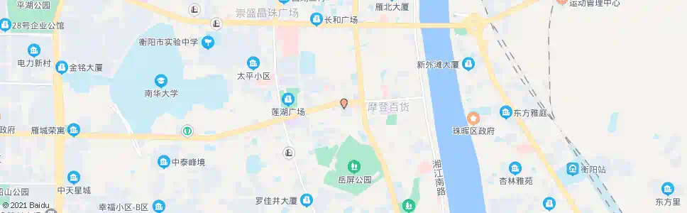 衡阳雁城宾馆_公交站地图_衡阳公交_妙搜公交查询2024