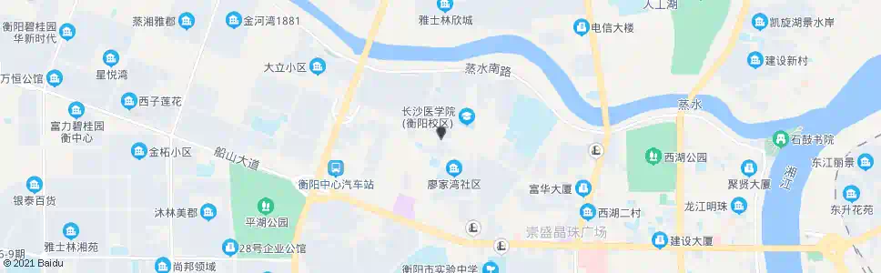 衡阳融冠水映豪延_公交站地图_衡阳公交_妙搜公交查询2024