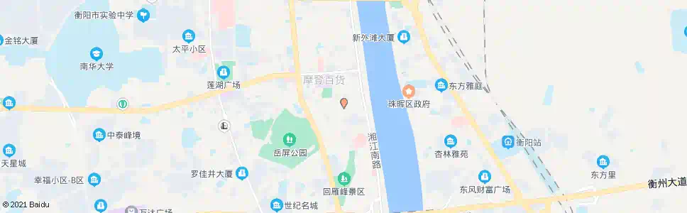 衡阳仙姬巷口_公交站地图_衡阳公交_妙搜公交查询2024