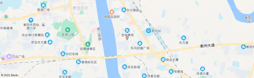 衡阳衡州市场_公交站地图_衡阳公交_妙搜公交查询2024