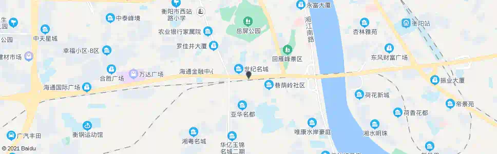 衡阳锁厂_公交站地图_衡阳公交_妙搜公交查询2024