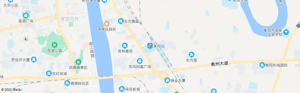 衡阳火车站_公交站地图_衡阳公交_妙搜公交查询2024