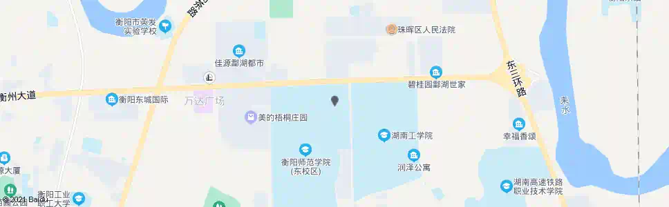 衡阳市体育中心_公交站地图_衡阳公交_妙搜公交查询2024