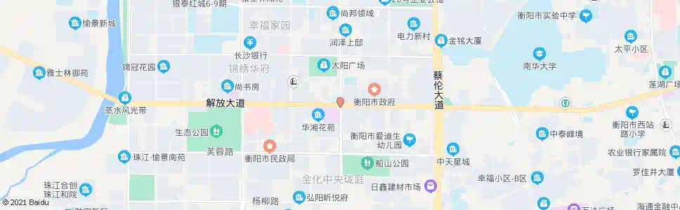 衡阳长丰大道路口_公交站地图_衡阳公交_妙搜公交查询2024