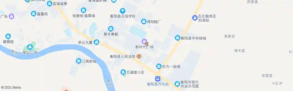 衡阳县公安局_公交站地图_衡阳公交_妙搜公交查询2024