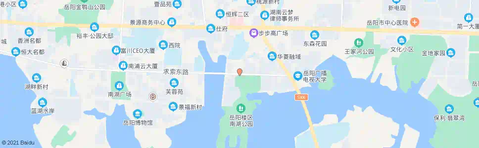 岳阳尚书山公园_公交站地图_岳阳公交_妙搜公交查询2024