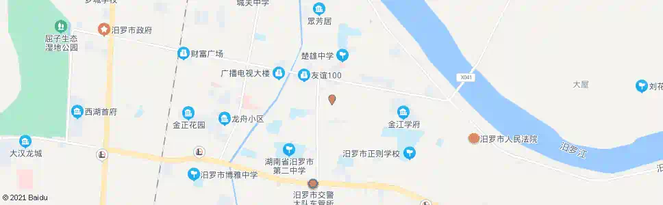 岳阳中国银行(人民路口)_公交站地图_岳阳公交_妙搜公交查询2024