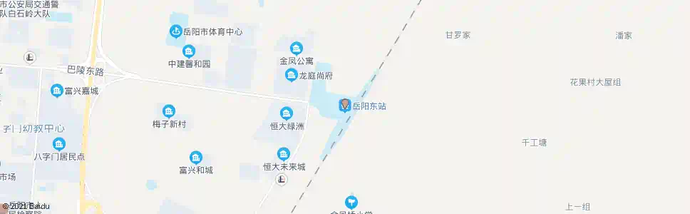 岳阳太阳桥东_公交站地图_岳阳公交_妙搜公交查询2024