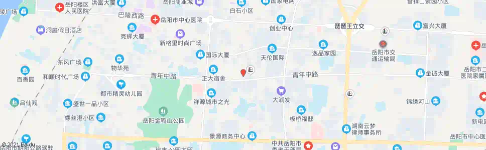 岳阳爱尔眼科医院_公交站地图_岳阳公交_妙搜公交查询2024