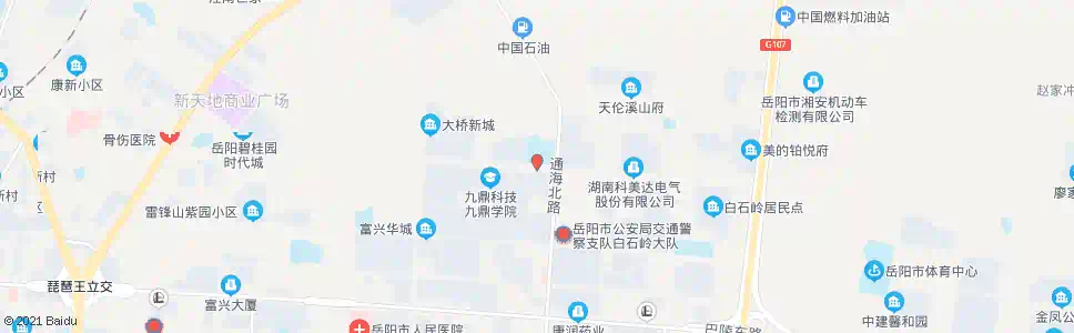 岳阳洛王驾校_公交站地图_岳阳公交_妙搜公交查询2024