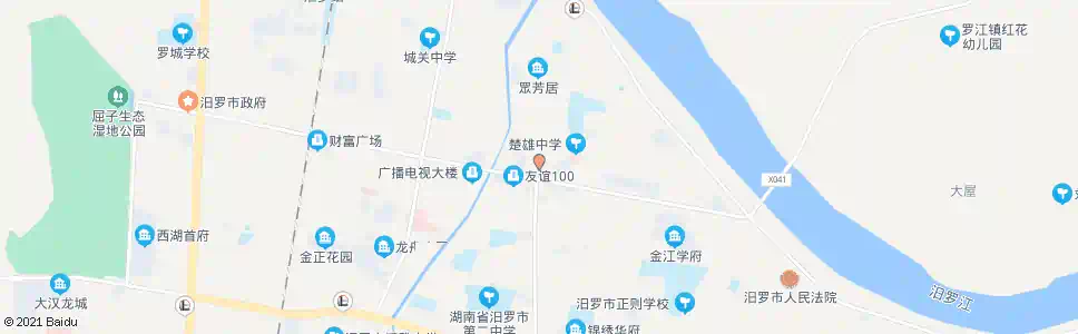 岳阳同济医院_公交站地图_岳阳公交_妙搜公交查询2024