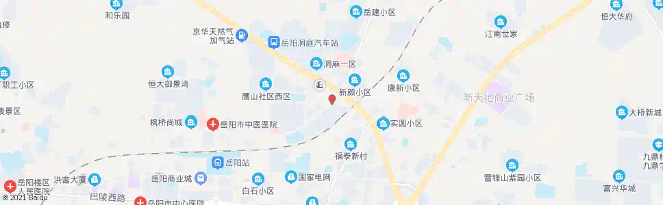 岳阳枫桥湖路口_公交站地图_岳阳公交_妙搜公交查询2024