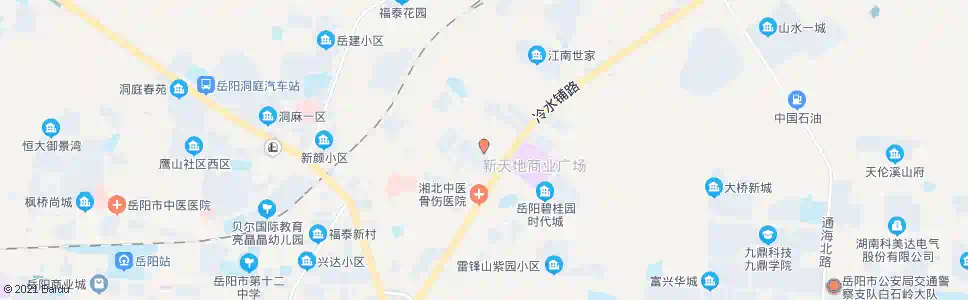 岳阳荷塘巷口_公交站地图_岳阳公交_妙搜公交查询2024