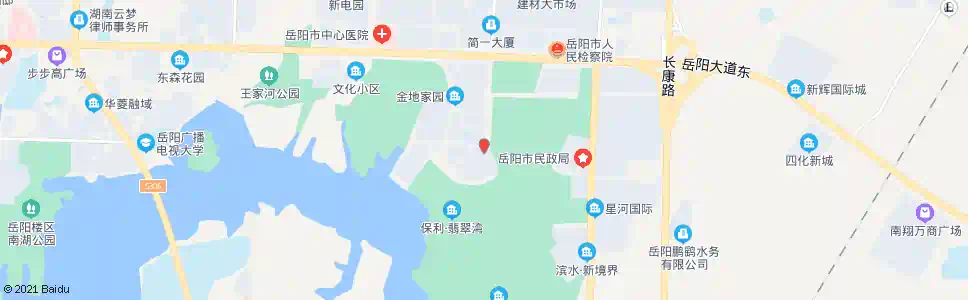 岳阳凯旋城_公交站地图_岳阳公交_妙搜公交查询2024