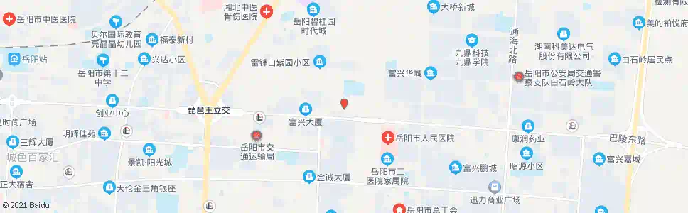 岳阳雷锋山社区_公交站地图_岳阳公交_妙搜公交查询2024