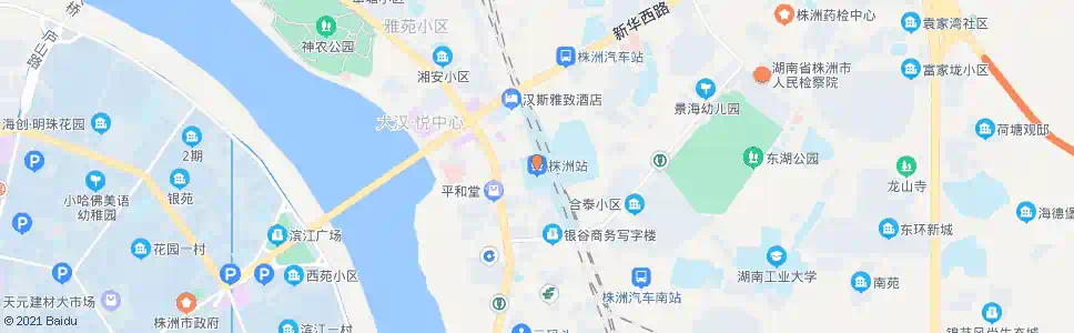 株洲戴家岭_公交站地图_株洲公交_妙搜公交查询2024