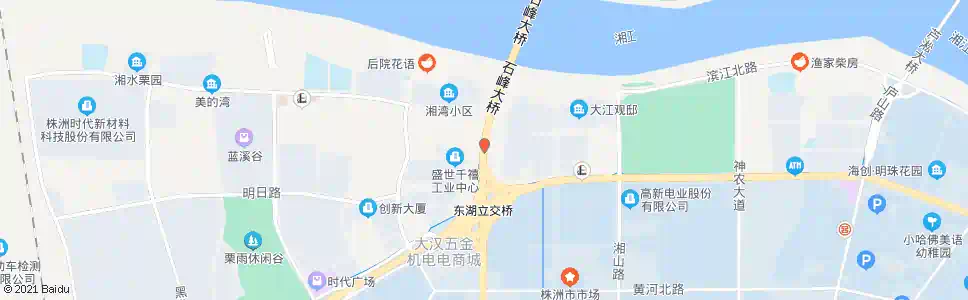 株洲石峰桥西_公交站地图_株洲公交_妙搜公交查询2024