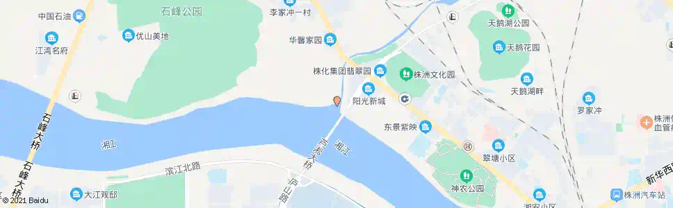 株洲彩虹桥_公交站地图_株洲公交_妙搜公交查询2024