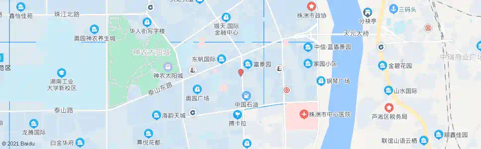 株洲416地质队_公交站地图_株洲公交_妙搜公交查询2024