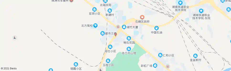 株洲响石广场西口_公交站地图_株洲公交_妙搜公交查询2024