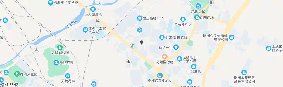 株洲中南蔬菜大市场_公交站地图_株洲公交_妙搜公交查询2024