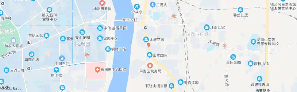 株洲庆云山庄_公交站地图_株洲公交_妙搜公交查询2024