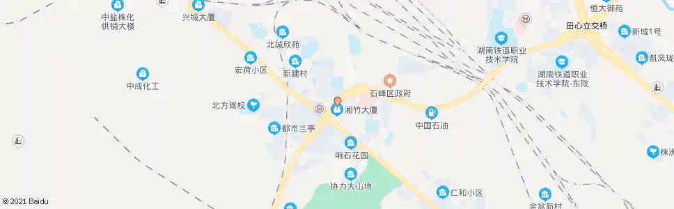 株洲响石广场东口_公交站地图_株洲公交_妙搜公交查询2024