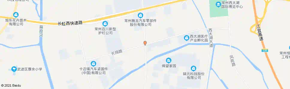 常州腾龙路长扬路_公交站地图_常州公交_妙搜公交查询2024