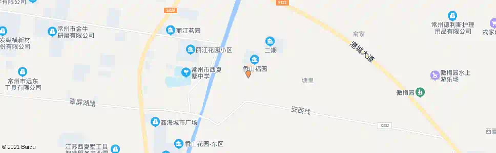 常州西夏墅医院_公交站地图_常州公交_妙搜公交查询2024