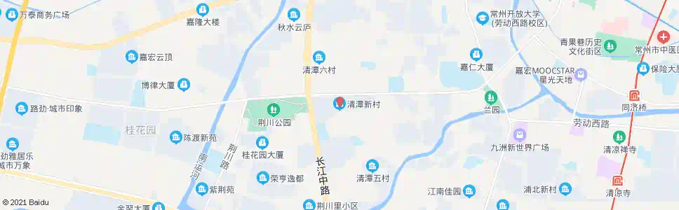 常州清潭新村_公交站地图_常州公交_妙搜公交查询2024