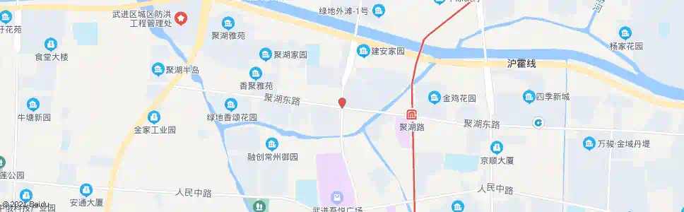 常州聚湖路兰陵路_公交站地图_常州公交_妙搜公交查询2024