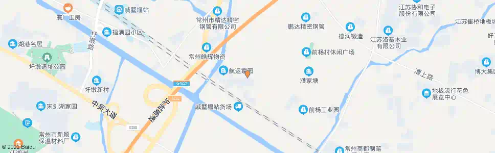 常州航运家园_公交站地图_常州公交_妙搜公交查询2024