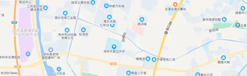 常州松涛路_公交站地图_常州公交_妙搜公交查询2024