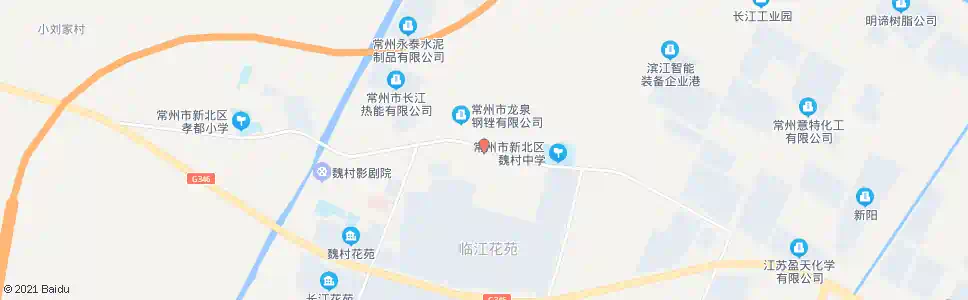 常州魏村_公交站地图_常州公交_妙搜公交查询2024