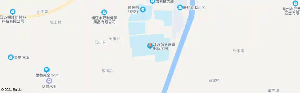 常州江苏城乡建设职业学院_公交站地图_常州公交_妙搜公交查询2024