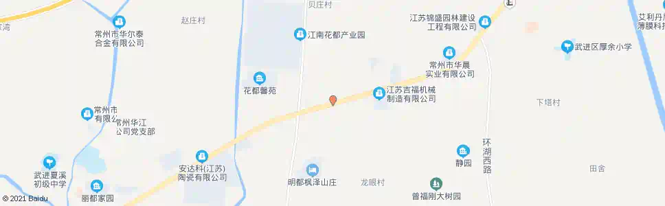 常州枫泽山庄_公交站地图_常州公交_妙搜公交查询2024