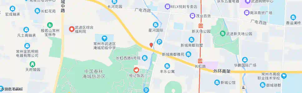 常州长虹路兰陵路(林家桥)_公交站地图_常州公交_妙搜公交查询2024