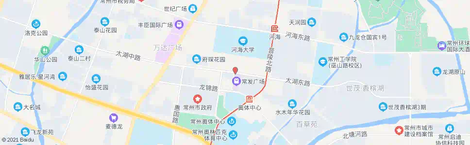 常州府翰苑_公交站地图_常州公交_妙搜公交查询2024