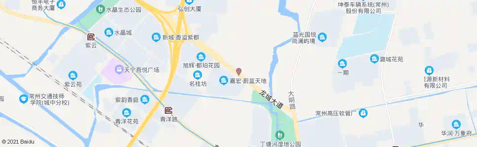 常州石桥头(龙城大道)_公交站地图_常州公交_妙搜公交查询2024