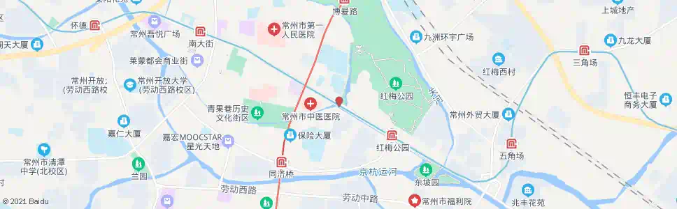 常州天宁寺_公交站地图_常州公交_妙搜公交查询2024