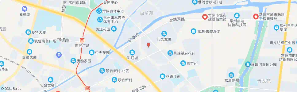 常州龙锦路永宁北路(景秀世家)_公交站地图_常州公交_妙搜公交查询2024