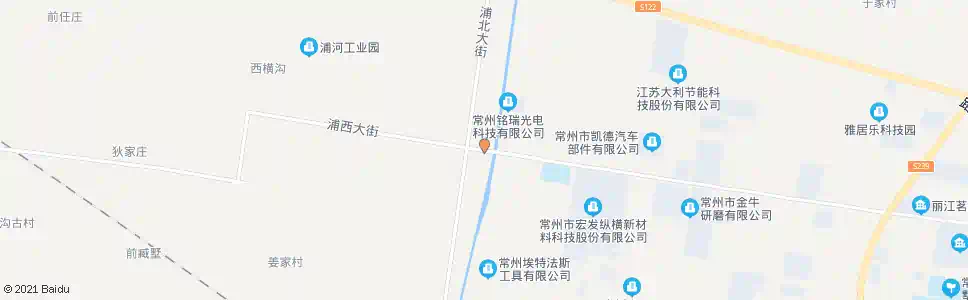 常州浦河桥_公交站地图_常州公交_妙搜公交查询2024