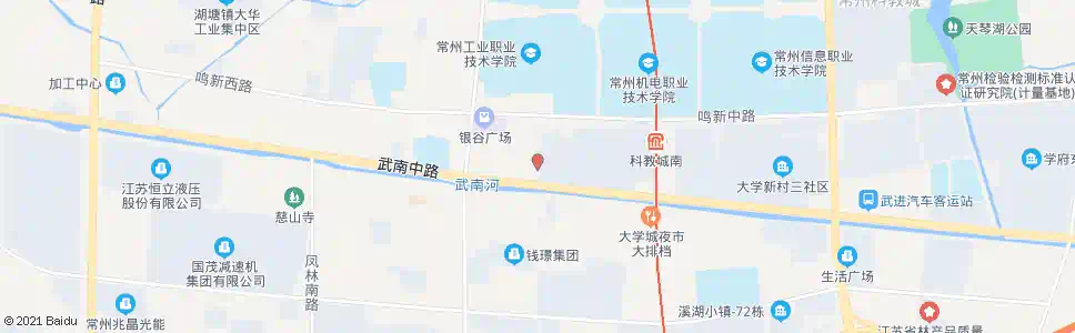 常州凤鸣路_公交站地图_常州公交_妙搜公交查询2024