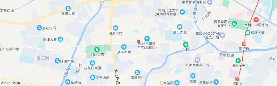 常州清潭东站永红医院_公交站地图_常州公交_妙搜公交查询2024