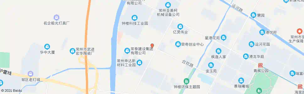 常州合欢路桂花路_公交站地图_常州公交_妙搜公交查询2024