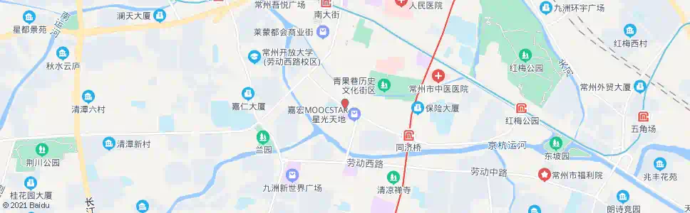 常州东头村_公交站地图_常州公交_妙搜公交查询2024